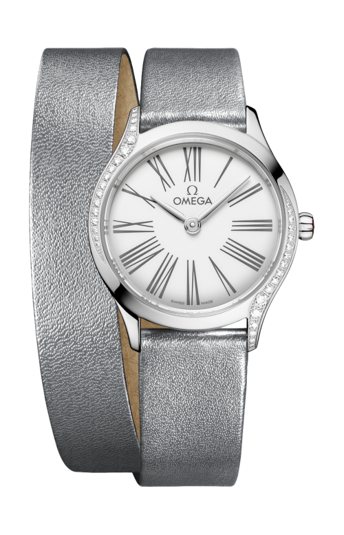 Accedi alla scheda di Omega DE VILLE MINI TR&Eacute;SOR 26 MM, ACCIAIO SU PELLE - 428.17.26.60.04.006