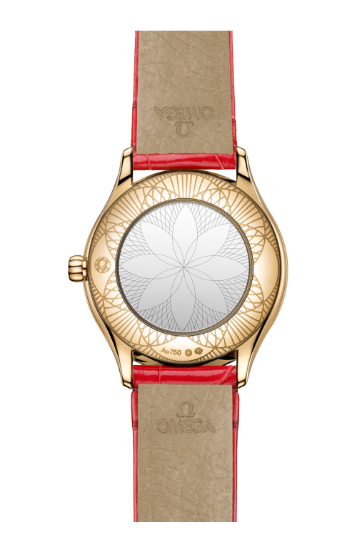 Accedi alla scheda di Omega DE VILLE MINI TR&Eacute;SOR 26 MM, ORO MOONSHINE&trade; SU ALLIGATORE - 428.58.26.60.04.003