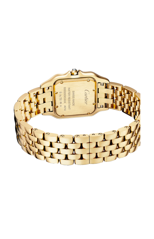 Accedi al prodotto correlato Cartier PANTH&Egrave;RE DE CARTIER MODELLO MEDIO, ORO GIALLO E DIAMANTI, QUARZO - WJPN0085