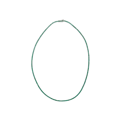 Accedi al prodotto correlato Bartorelli Italian Jewels GIROCOLLO TENNIS IN ORO BIANCO E SMERALDI - AN3910/EM