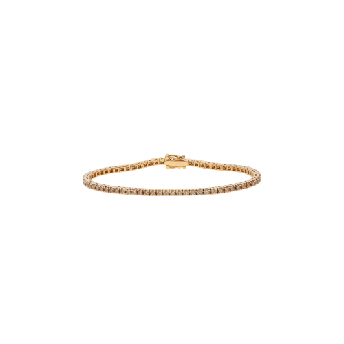 Accedi al prodotto correlato Bartorelli Italian Jewels BRACCIALE TENNIS IN ORO ROSA E DIAMANTI BROWN - 417-Q225