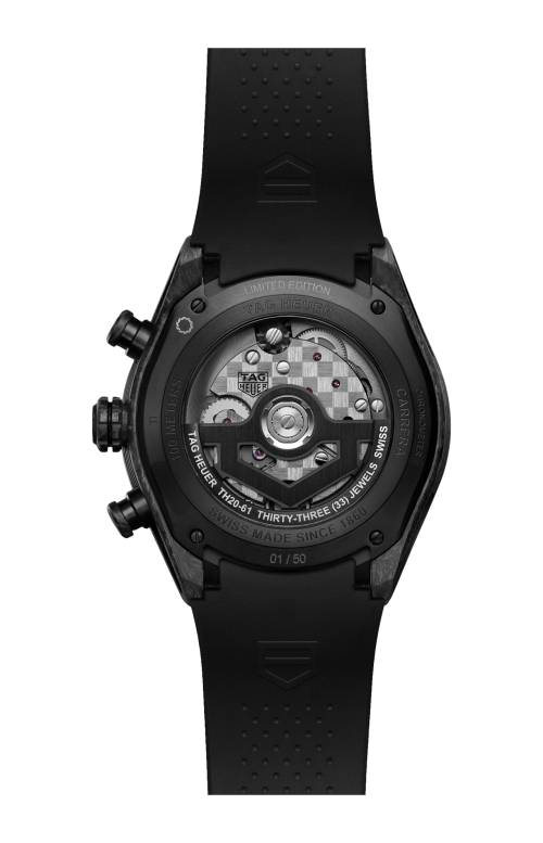 Accedi alla scheda di Tag Heuer TAG HEUER CARRERA CHRONOGRAPH TOURBILLON EXTREME SPORT TH-CARBONSPRING - LIMITED EDITION - CBU5091.FT6305