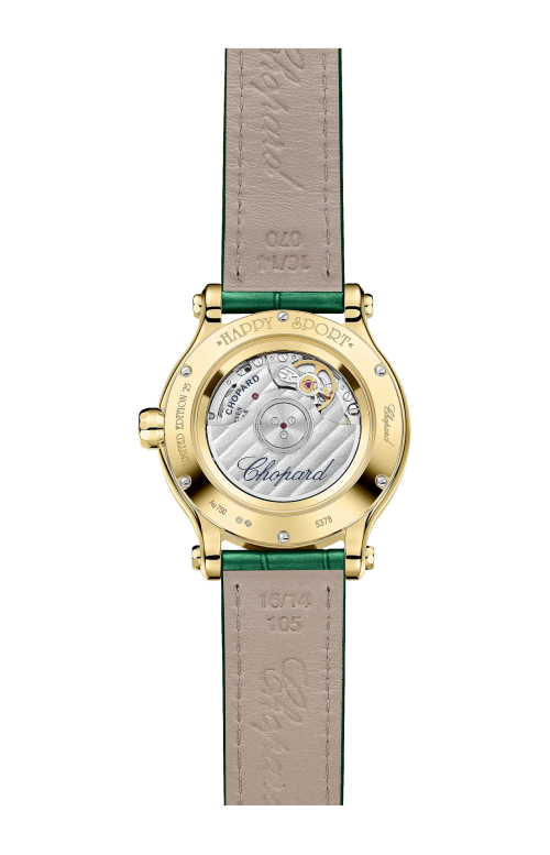 Accedi alla scheda di Chopard HAPPY SPORT 33M, AUTOMATICO, ORO GIALLO ETICO, DIAMANTI - 275378