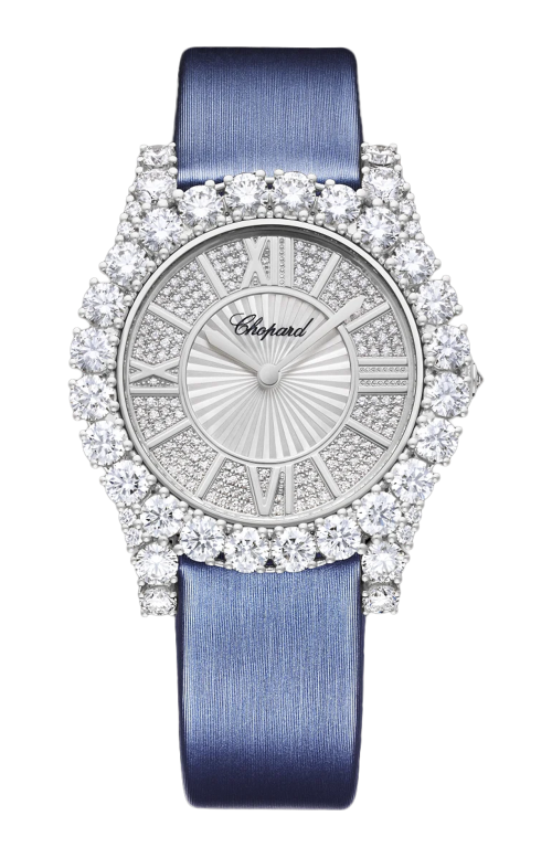 Accedi alla scheda di Chopard L'HEURE DU DIAMANT MEDIUM, AUTOMATICO, ORO BIANCO ETICO, DIAMANTI - 139419