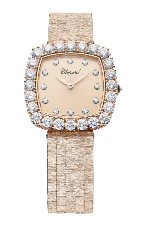 Accedi alla scheda di Chopard L'HEURE DU DIAMANT 30 MM, AUTOMATICO, ORO ROSA ETICO, DIAMANTI - 10A386
