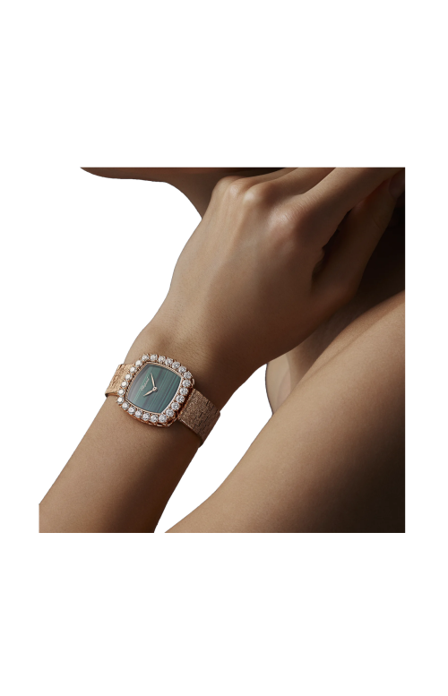 Accedi alla scheda di Chopard L'HEURE DU DIAMANT 30 MM, AUTOMATICO, ORO ROSA ETICO, DIAMANTI - 10A386