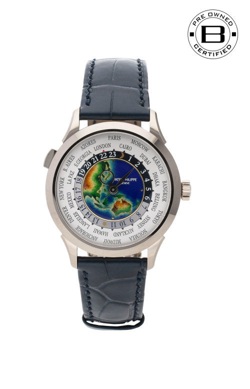 Accedi alla scheda di Patek Philippe COMPLICAZIONI ORA UNIVERSALE, ALTO ARTIGIANATO, CARICA AUTOMATICA - U-5231G-001