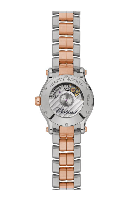 Accedi alla scheda di Chopard HAPPY SPORT 30 MM, AUTOMATICO, ORO ROSA ETICO, ACCIAIO - 278573