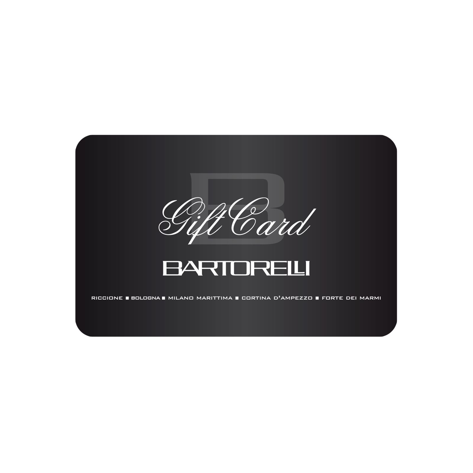 GIFT CARD BARTORELLI - € 1.000,00