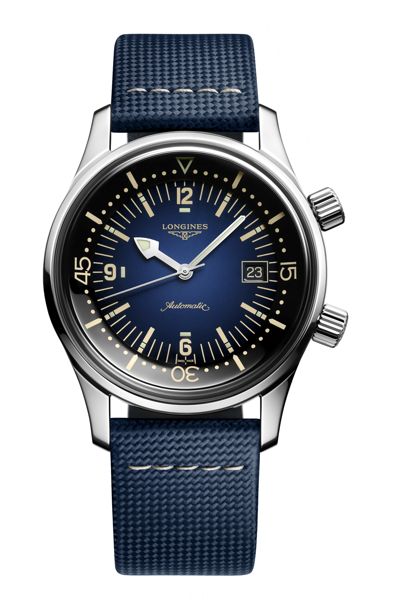 THE LONGINES LEGEND DIVER WATCH - L3.774.4.90.2