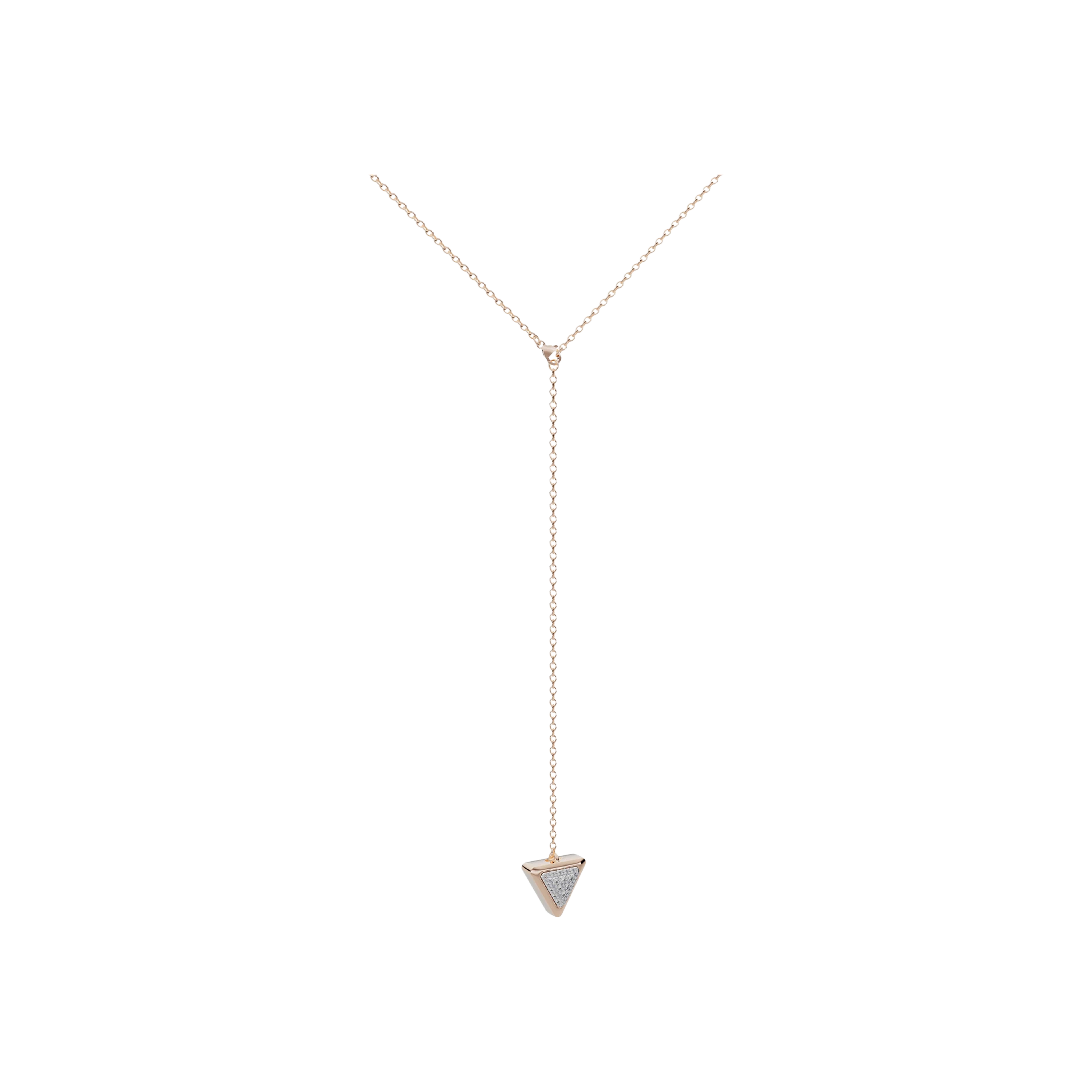 COLLANA MULTY MIRROR EXQUISITE IN ORO ROSA, KOGOLONG E DIAMANTI - NKM-T-PK-21-00-01-00