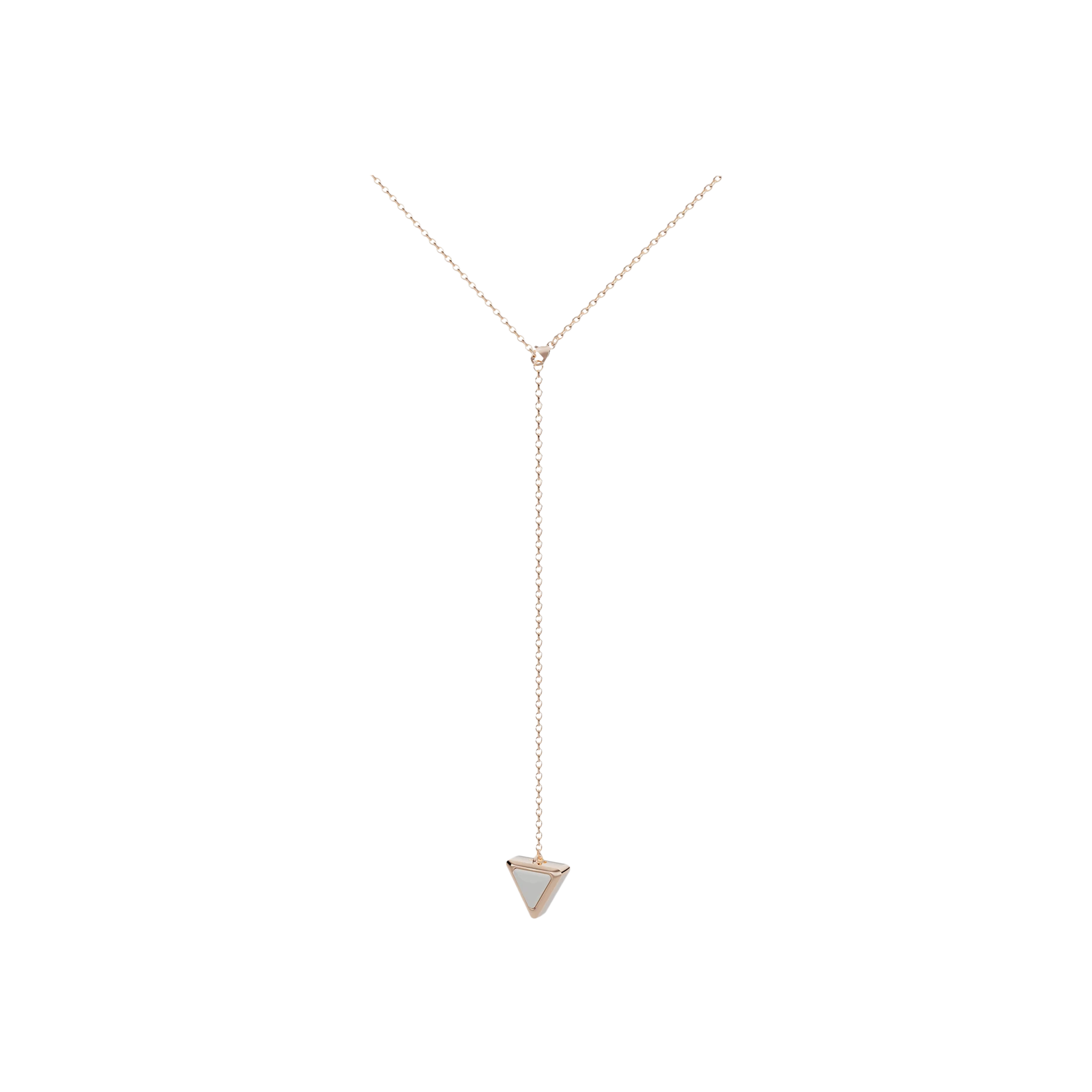 COLLANA MULTY MIRROR EXQUISITE IN ORO ROSA, KOGOLONG E DIAMANTI - NKM-T-PK-21-00-01-00