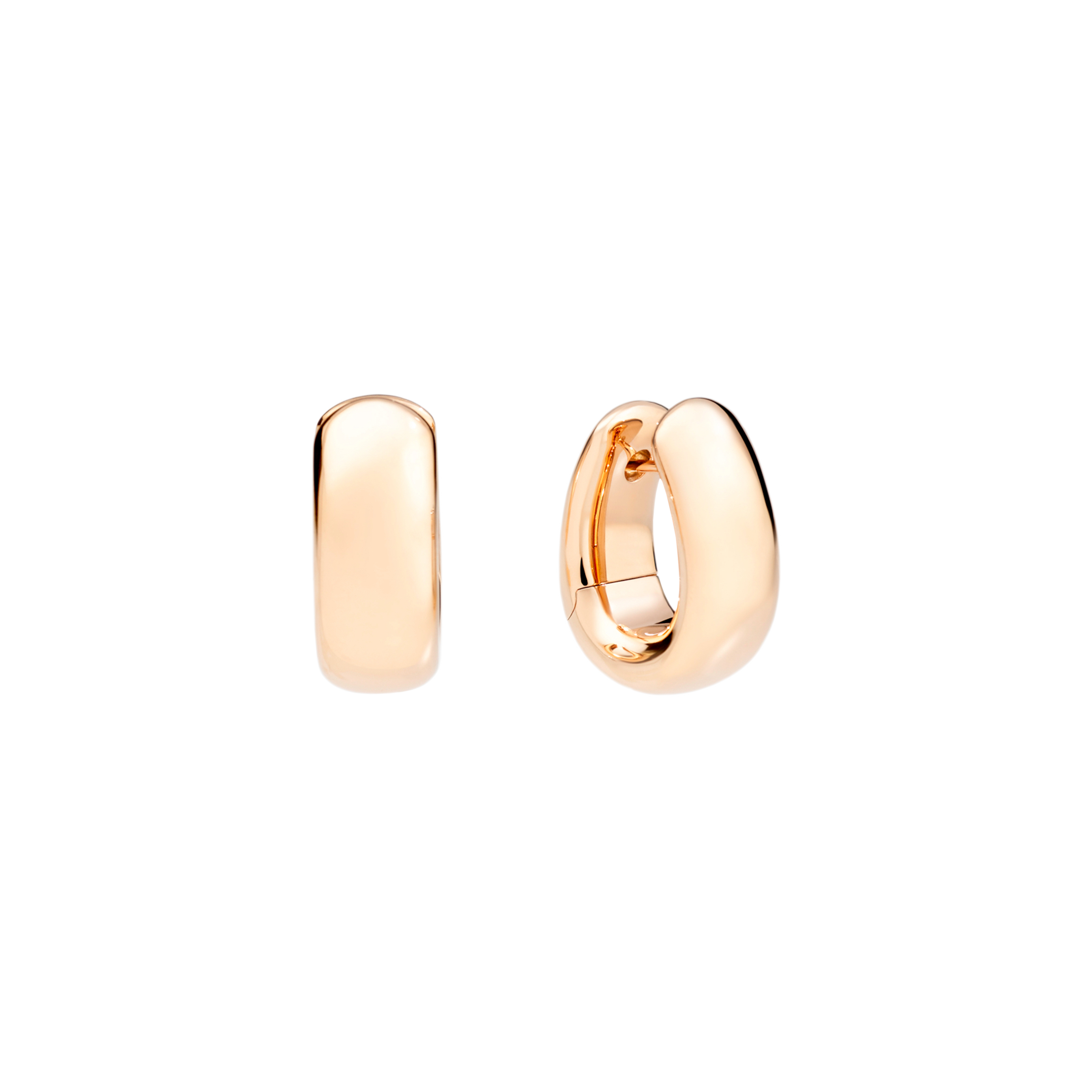 ORECCHINI ICONICA IN ORO ROSA 18 KT - O.B712/O7/PLF - POB7121O700000000