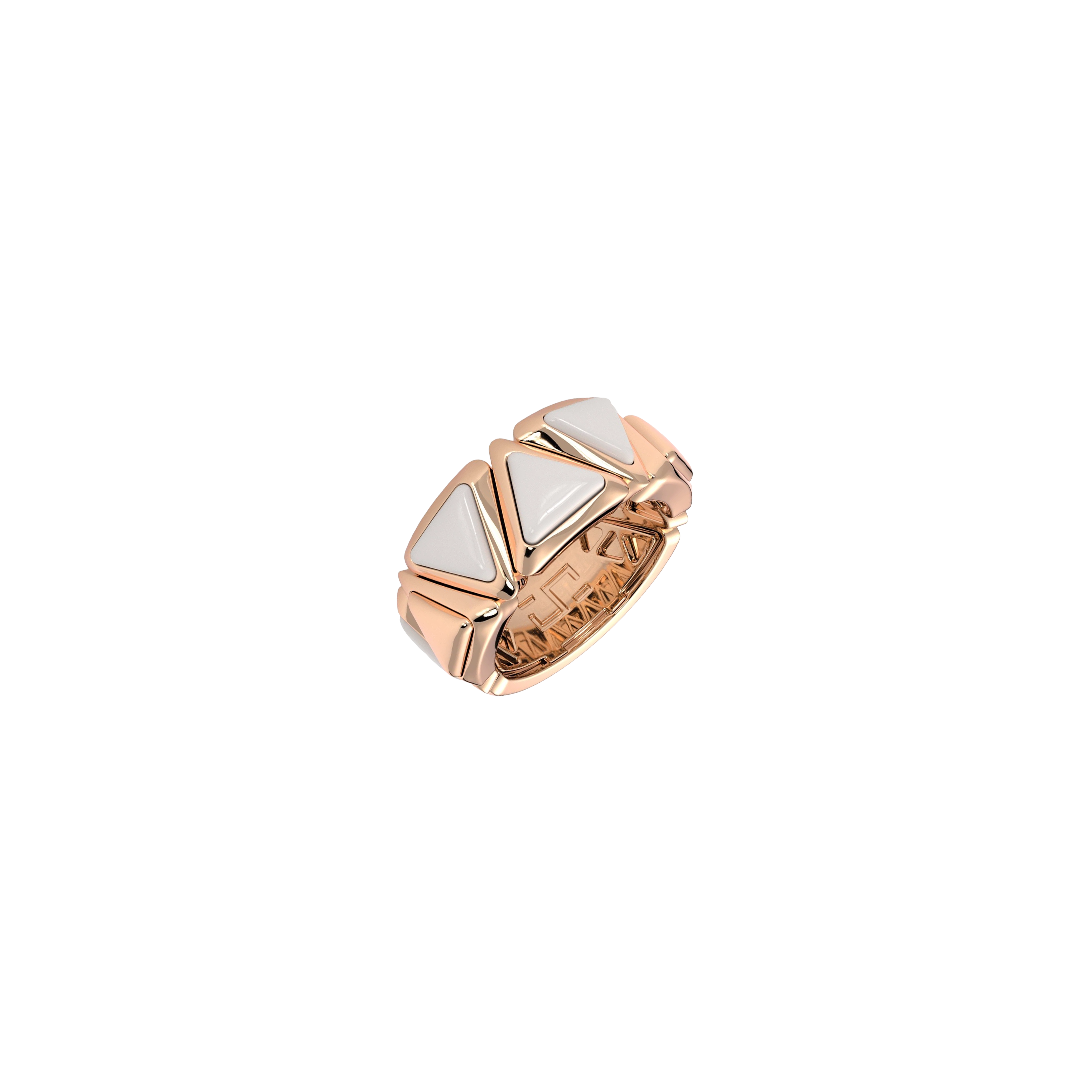 ANELLO MIRROR GEM IN ORO ROSA E KOGOLONG - RG7-B-PK-21-00-00-00 - RG7-B-PK-21-00-00-00