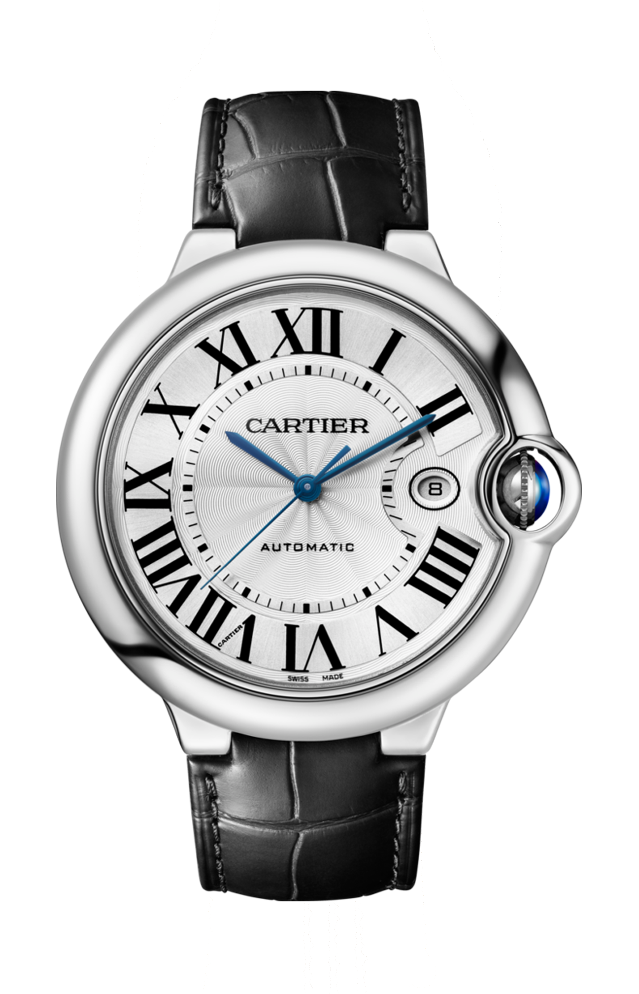 BALLON BLEU DE CARTIER 42 MM, ACCIAIO, PELLE - WSBB0026