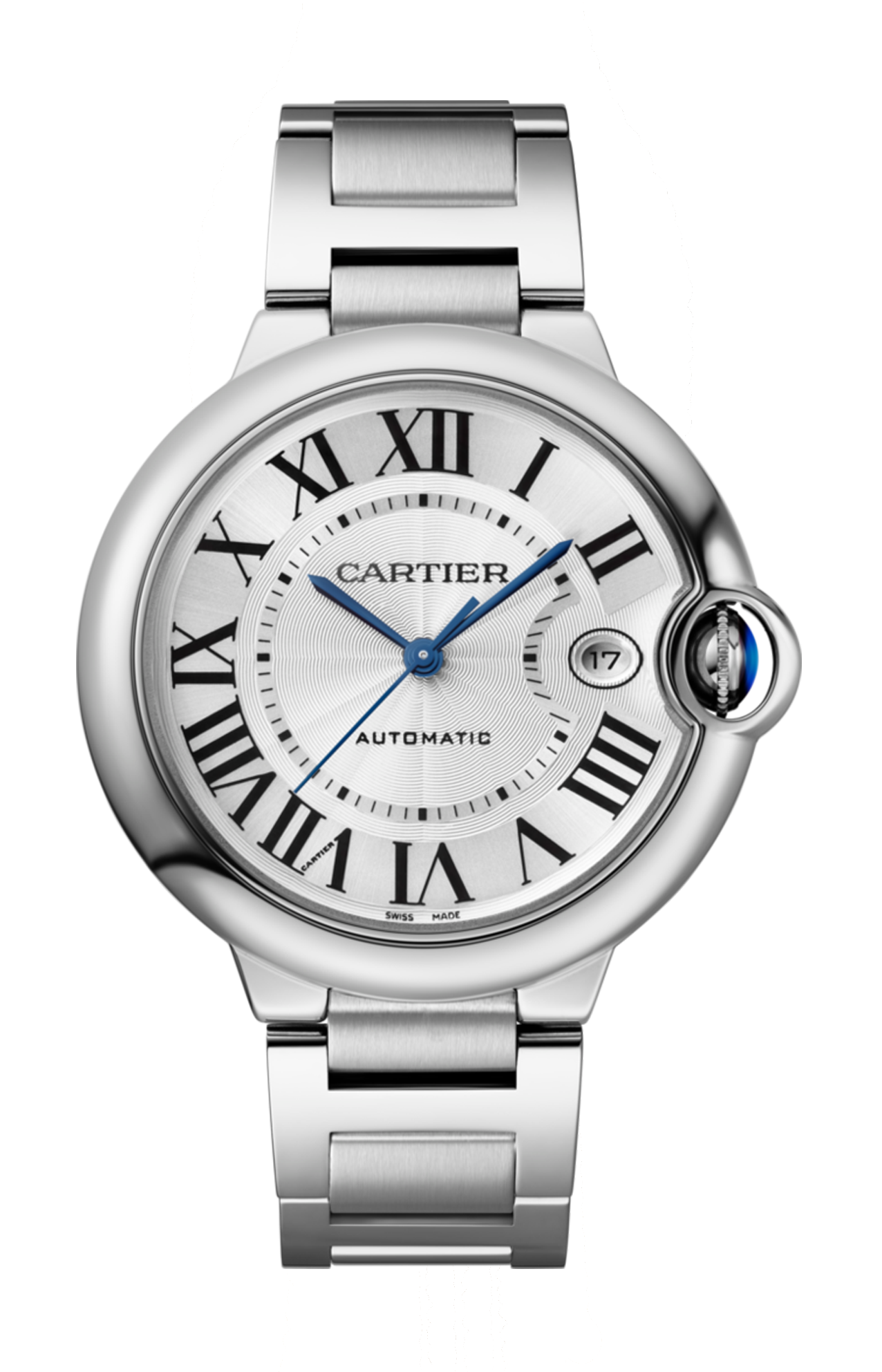 BALLON BLEU DE CARTIER 40 MM, MOVIMENTO AUTOMATICO, ACCIAIO - WSBB0040