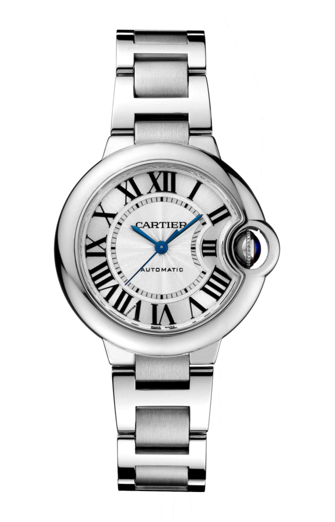 BALLON BLEU DE CARTIER 33 MM, MOVIMENTO AUTOMATICO, ACCIAIO - WSBB0044