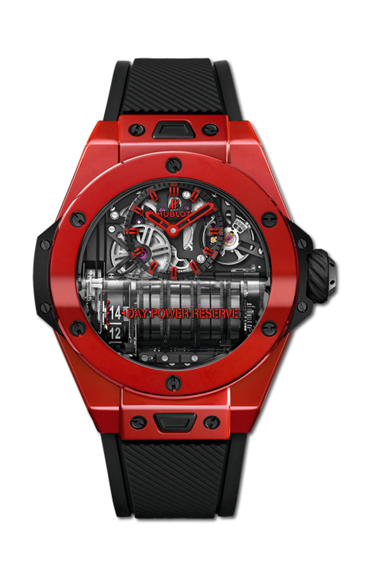 BIG BANG MP-11 POWER RESERVE 14 DAYS RED CERAMIC 45 MM - 911.CF.0113.RX