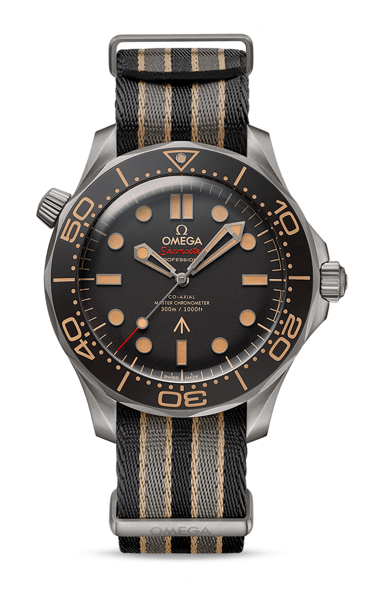 SEAMASTER DIVER 300M OMEGA CO-AXIAL MASTER CHRONOMETER 42 MM 007 EDITION - 210.92.42.20.01.001