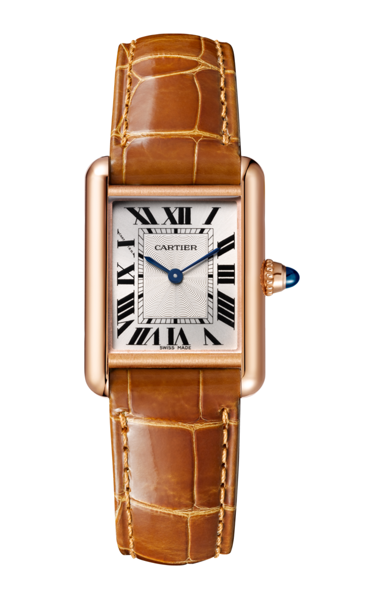 TANK LOUIS CARTIER MODELLO PICCOLO, ORO ROSA, PELLE - WGTA0010