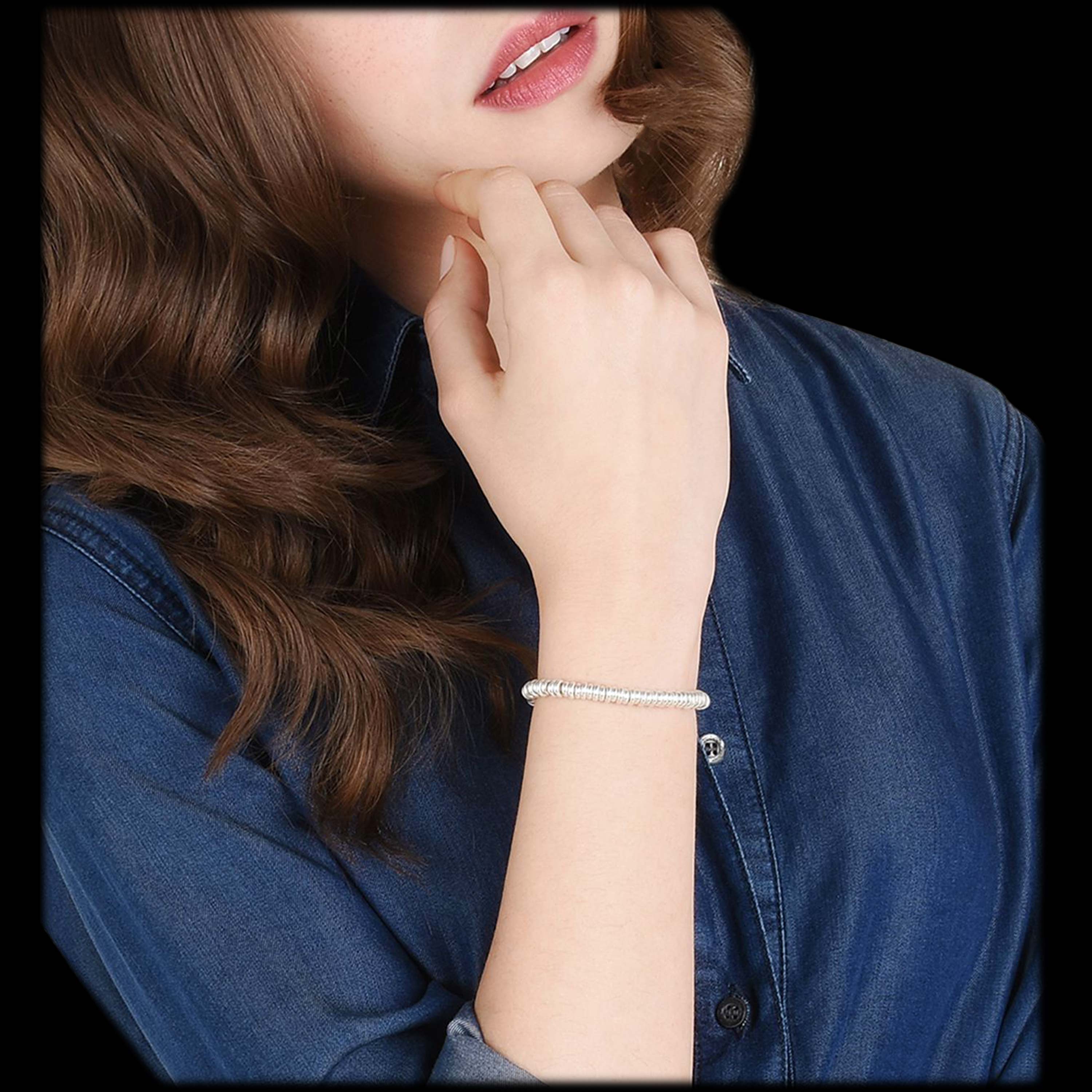 DODO RONDELLE- BRACCIALE RONDELLE IN ARGENTO -  DKB/2 - DBA600ARONDE000OA