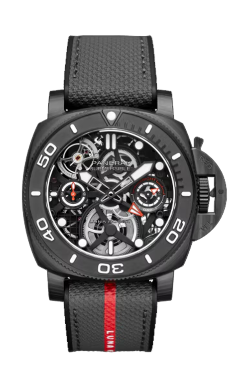 SUBMERSIBLE TOURBILLON GMT LUNA ROSSA EXPERIENCE EDITION - PAM01405