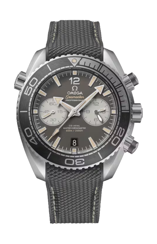 SEAMASTER PLANET OCEAN 600M 45,5 MM, ACCIAIO SU CINTURINO IN CAUCCIÙ - 215.32.46.51.01.004