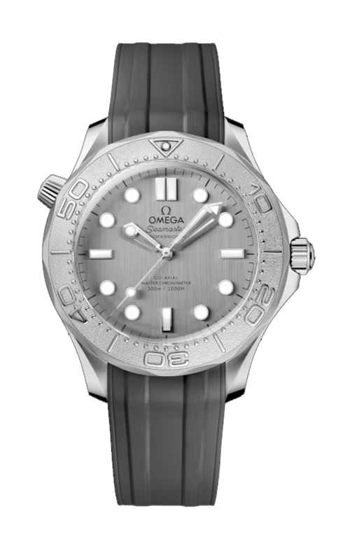 SEAMASTER DIVER 300M 42 MM, ACCIAIO SU CINTURINO IN CAUCCIÙ - 210.32.42.20.06.002