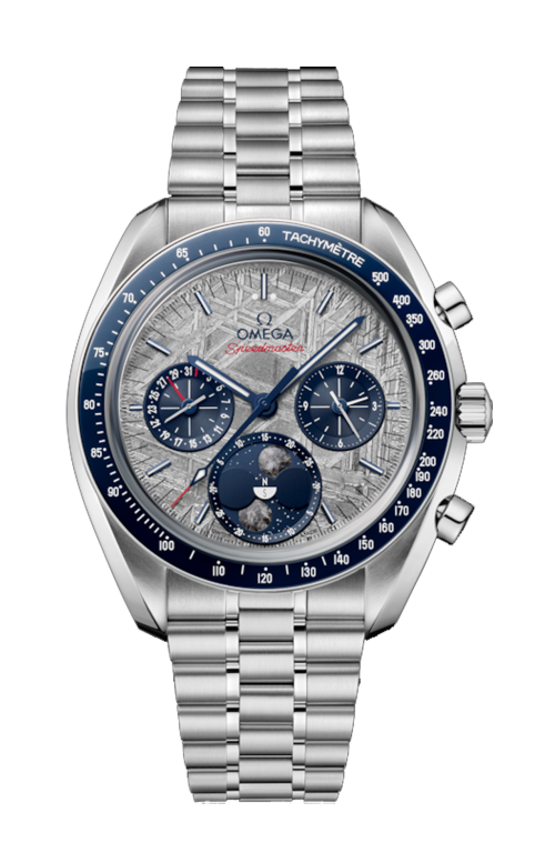 SPEEDMASTER FASI LUNARI 43 MM, ACCIAIO SU ACCIAIO - 304.30.43.52.06.001