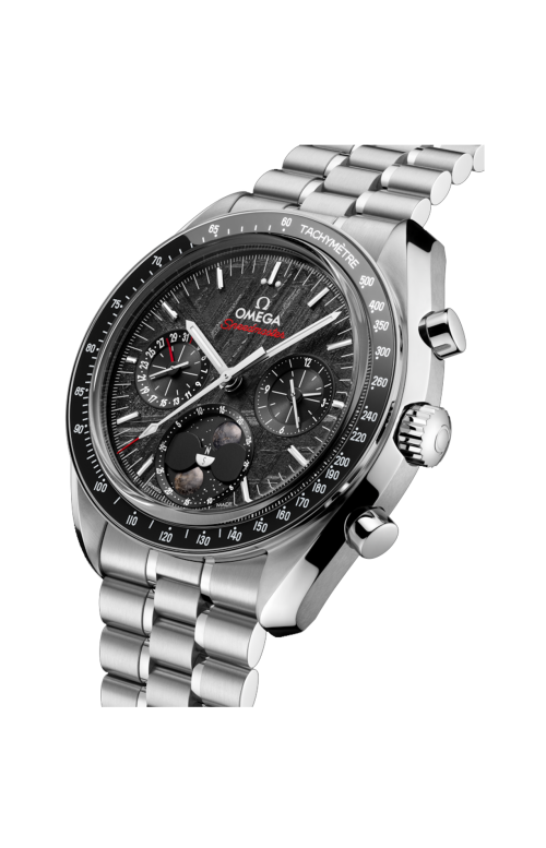 SPEEDMASTER FASI LUNARI 43 MM, ACCIAIO SU ACCIAIO - 304.30.43.52.01.001