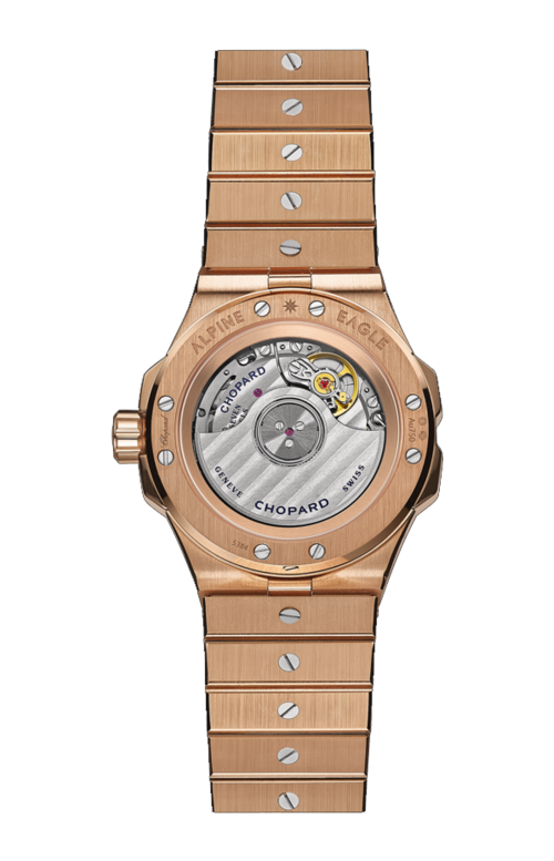 ALPINE EAGLE 33 MM, CARICA AUTOMATICA, ORO ROSA ETICO, DIAMANTI - 295384-5001