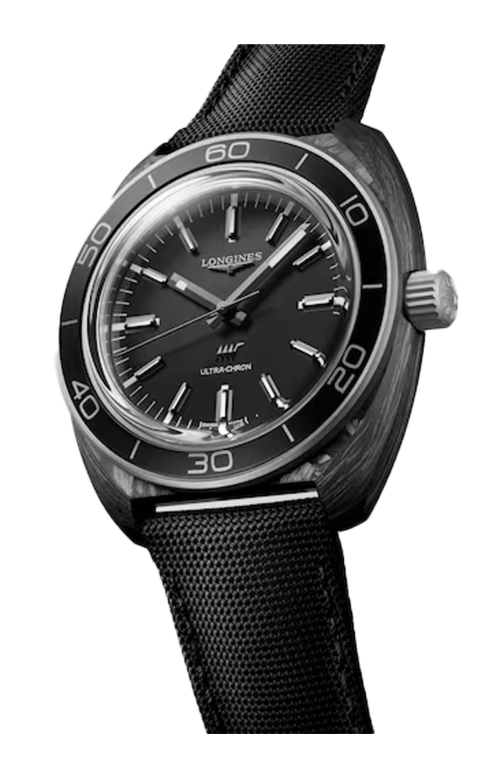 LONGINES ULTRA-CHRON CARBON - L2.839.4.52.2