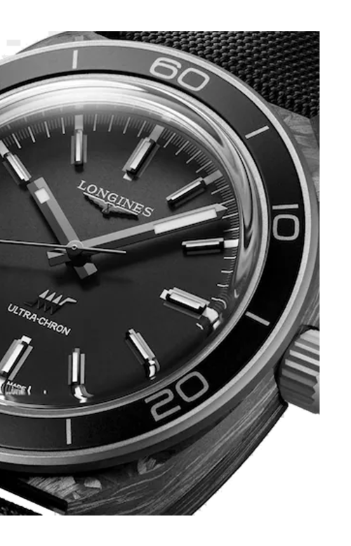 LONGINES ULTRA-CHRON CARBON - L2.839.4.52.2