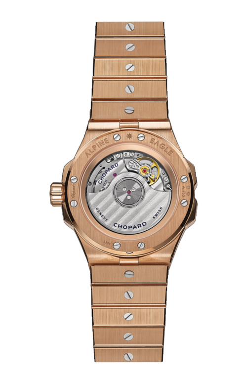 ALPINE EAGLE 33 MM, CARICA AUTOMATICA, ORO ROSA ETICO, DIAMANTI - 295384-5002