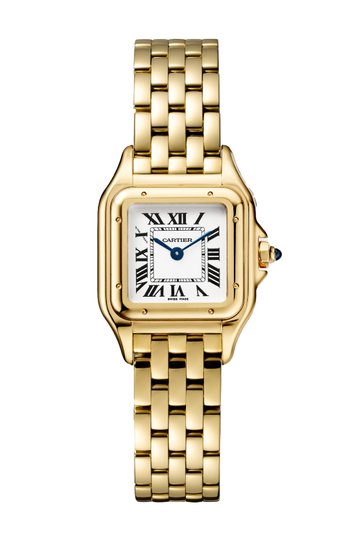 PANTHÈRE DE CARTIER, MODELLO PICCOLO, ORO GIALLO, QUARZO - WGPN0047