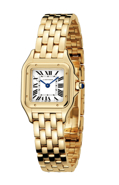 PANTHÈRE DE CARTIER, MODELLO PICCOLO, ORO GIALLO, QUARZO - WGPN0047