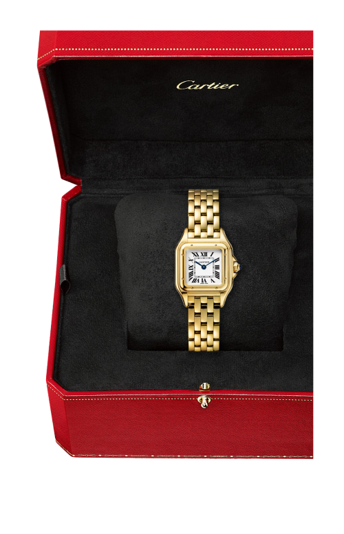 PANTHÈRE DE CARTIER, MODELLO PICCOLO, ORO GIALLO, QUARZO - WGPN0047