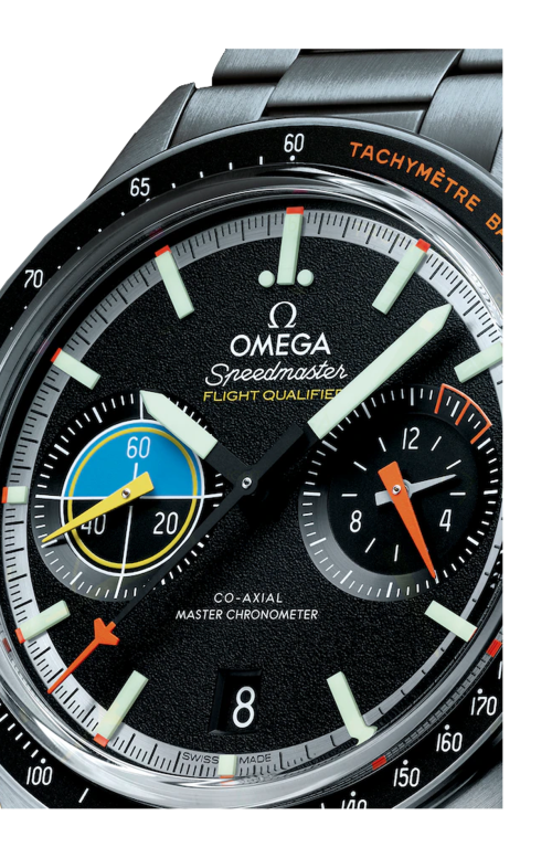 SPEEDMASTER PILOT 40,85 MM, ACCIAIO SU ACCIAIO - 332.10.41.51.01.002