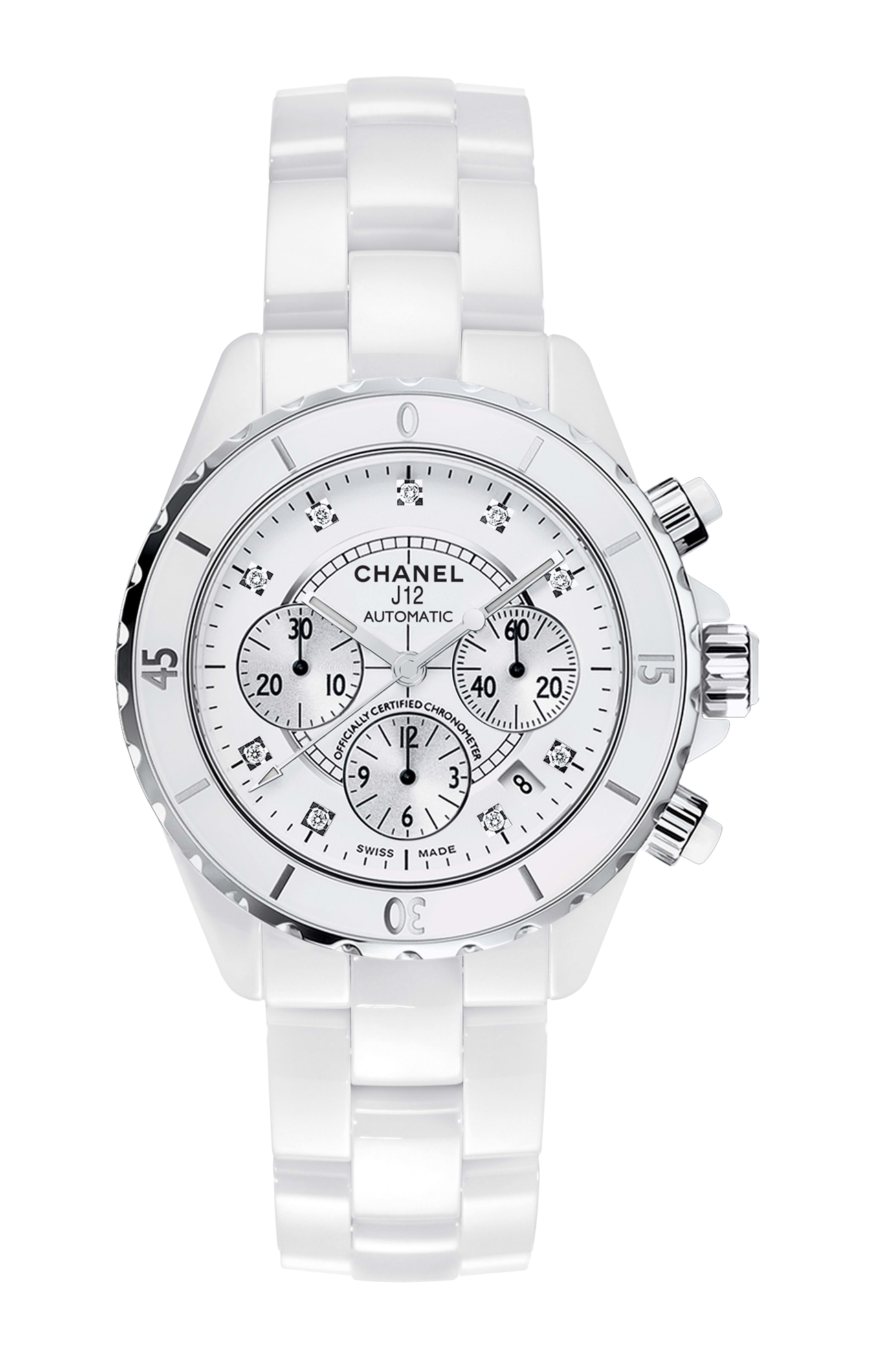 BLANCHE CHRONOGRAPH INDICI DIAMANTI - H2009