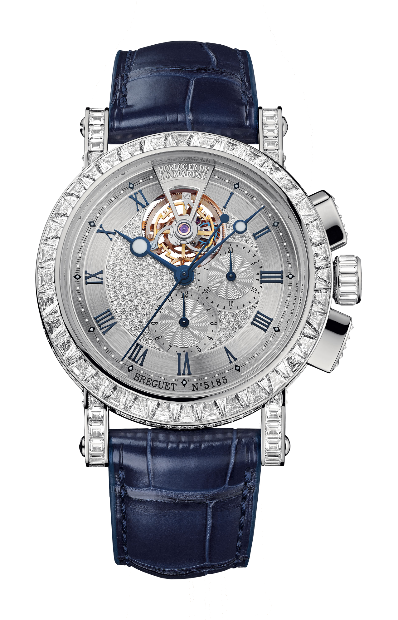 MARINE CHRONOGRAPH TOURBILLON - 5839BB/6D/9ZU/DD0D