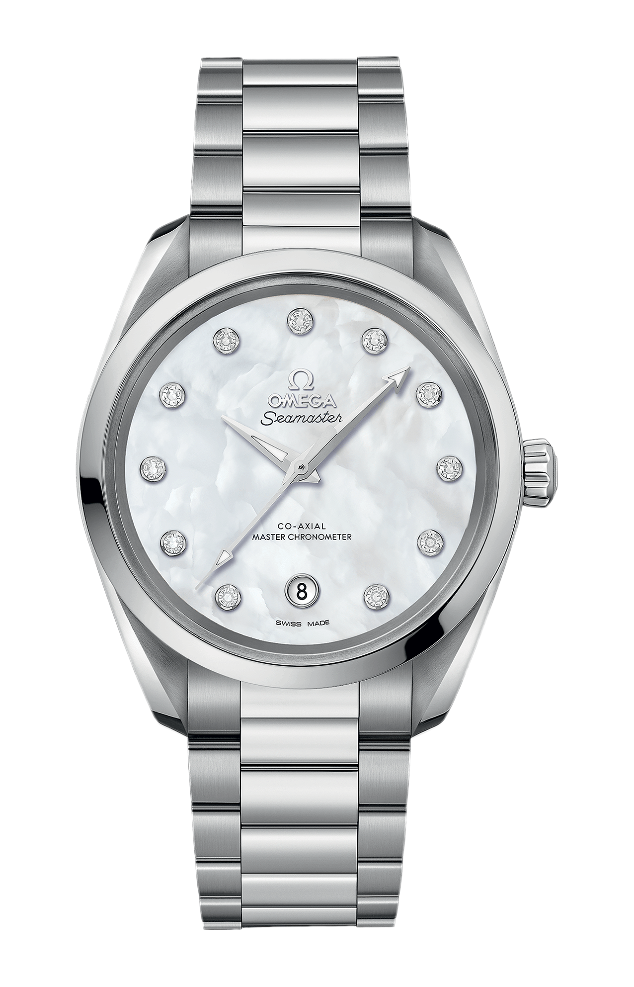 SEAMASTER AQUA TERRA 150M OMEGA CO-AXIAL MASTER CHRONOMETER LADIES' 38 MM - 220.10.38.20.55.001