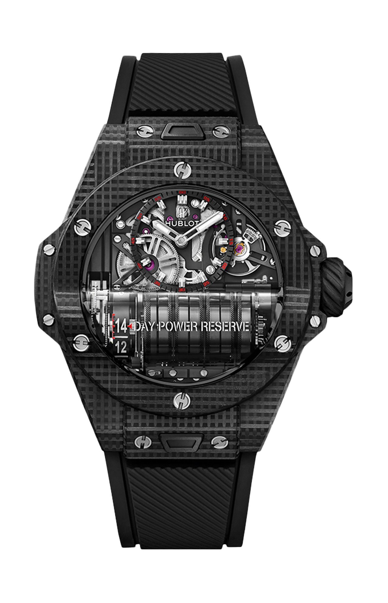 BIG BANG MP-11 POWER RESERVE 14 DAYS 3D CARBON - LIMITED EDITION 200 PZ. - 911.QD.0123.RX