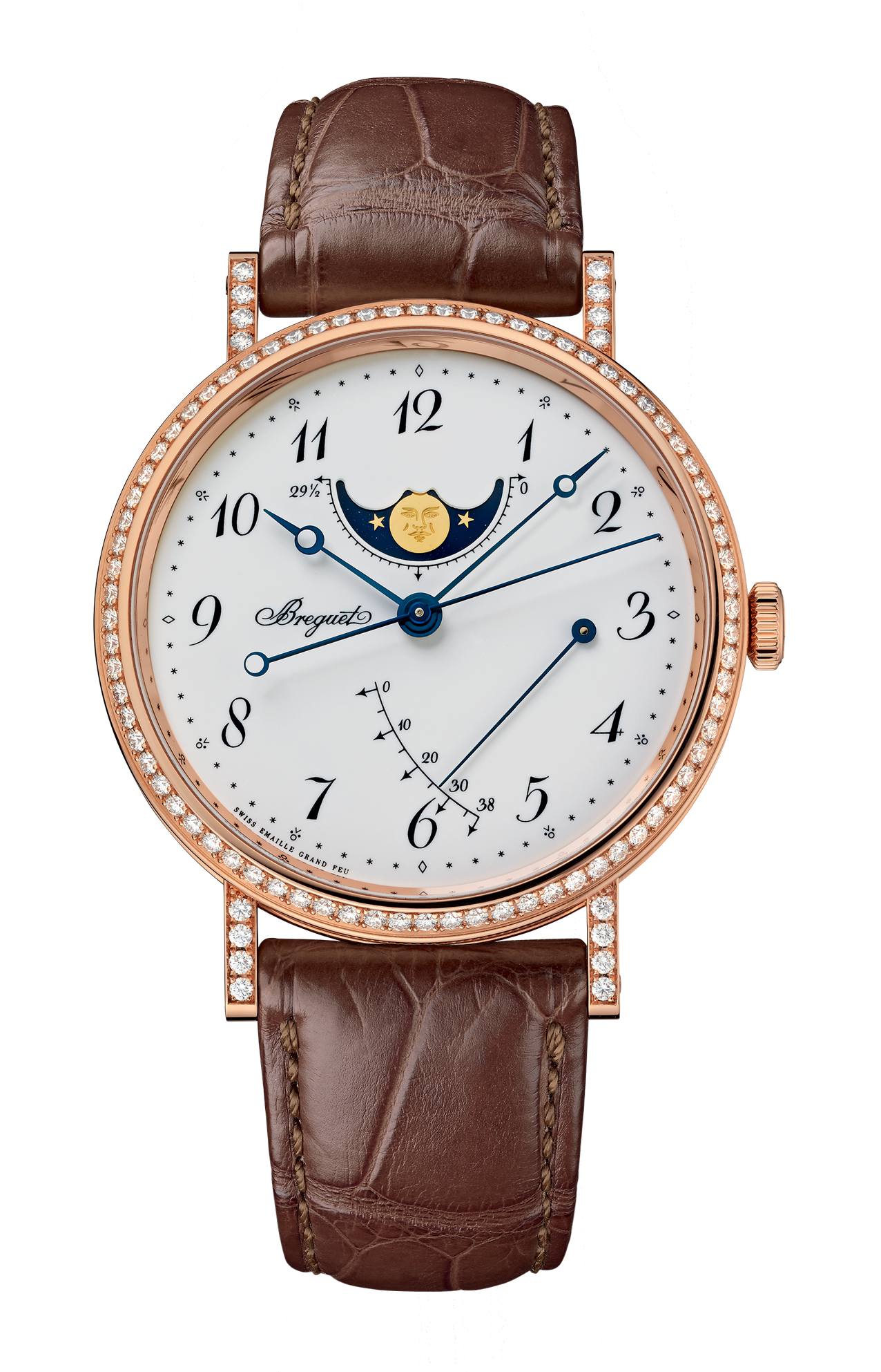 MEN''S CLASSIQUE MOON PHASES - 7788BR/29/9V6/DD00