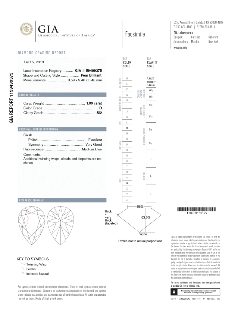 Bartorelli Italian Jewels | ORECCHINI CASCATA DI DIAMANTI IN ORO BIANCO - F.239D (2)