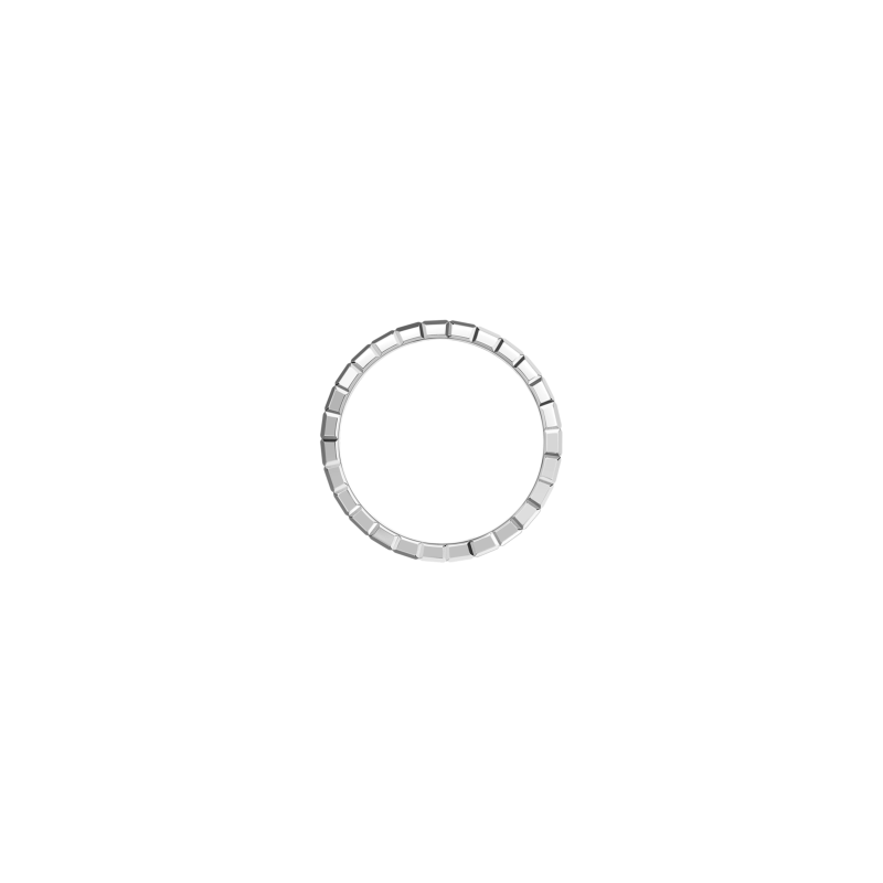 Chopard | CHOPARD - ANELLO ICE CUBE, ORO BIANCO ETICO, DIAMANTI - 827006 (3)