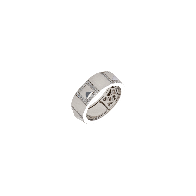 Bartorelli Italian Jewels | ANELLO IN ORO BIANCO E DIAMANTI - VR29624DW (1)