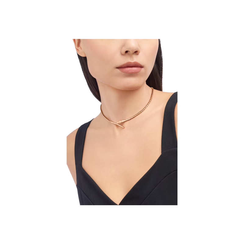 Bulgari | COLLANA SERPENTI VIPER IN ORO ROSA - CL859776 (2)