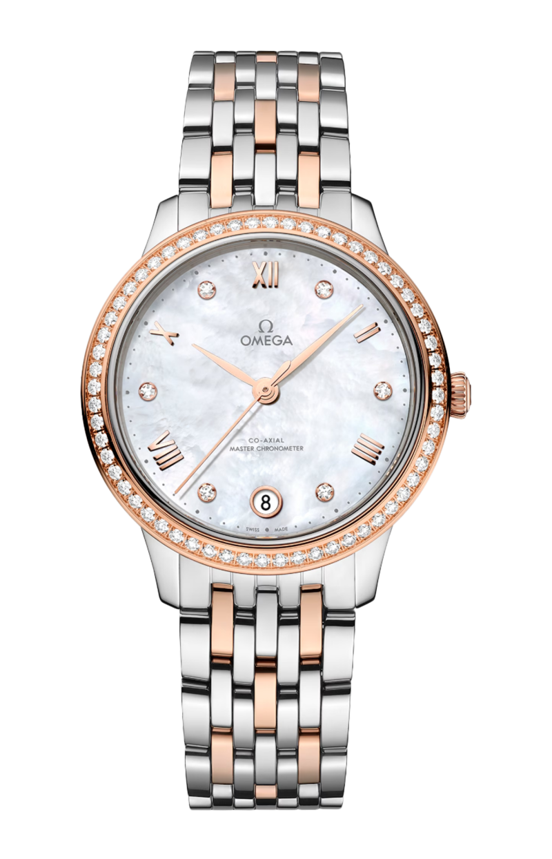 Omega | DE VILLE PRESTIGE 34 MM, ACCIAIO‑ORO SEDNA&trade; SU ACCIAIO‑ORO SEDNA&trade; - 434.25.34.20.55.001 (1)
