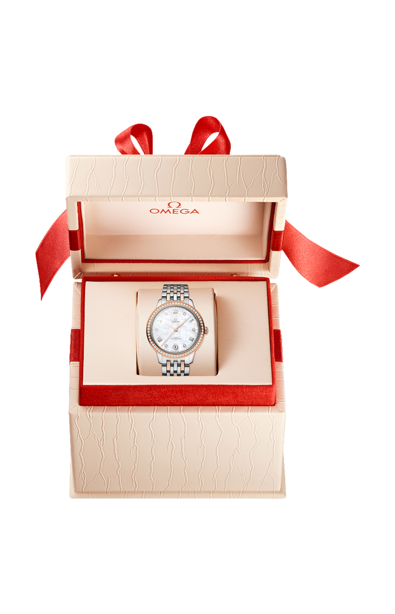 Omega | DE VILLE PRESTIGE 34 MM, ACCIAIO‑ORO SEDNA&trade; SU ACCIAIO‑ORO SEDNA&trade; - 434.25.34.20.55.001 (3)