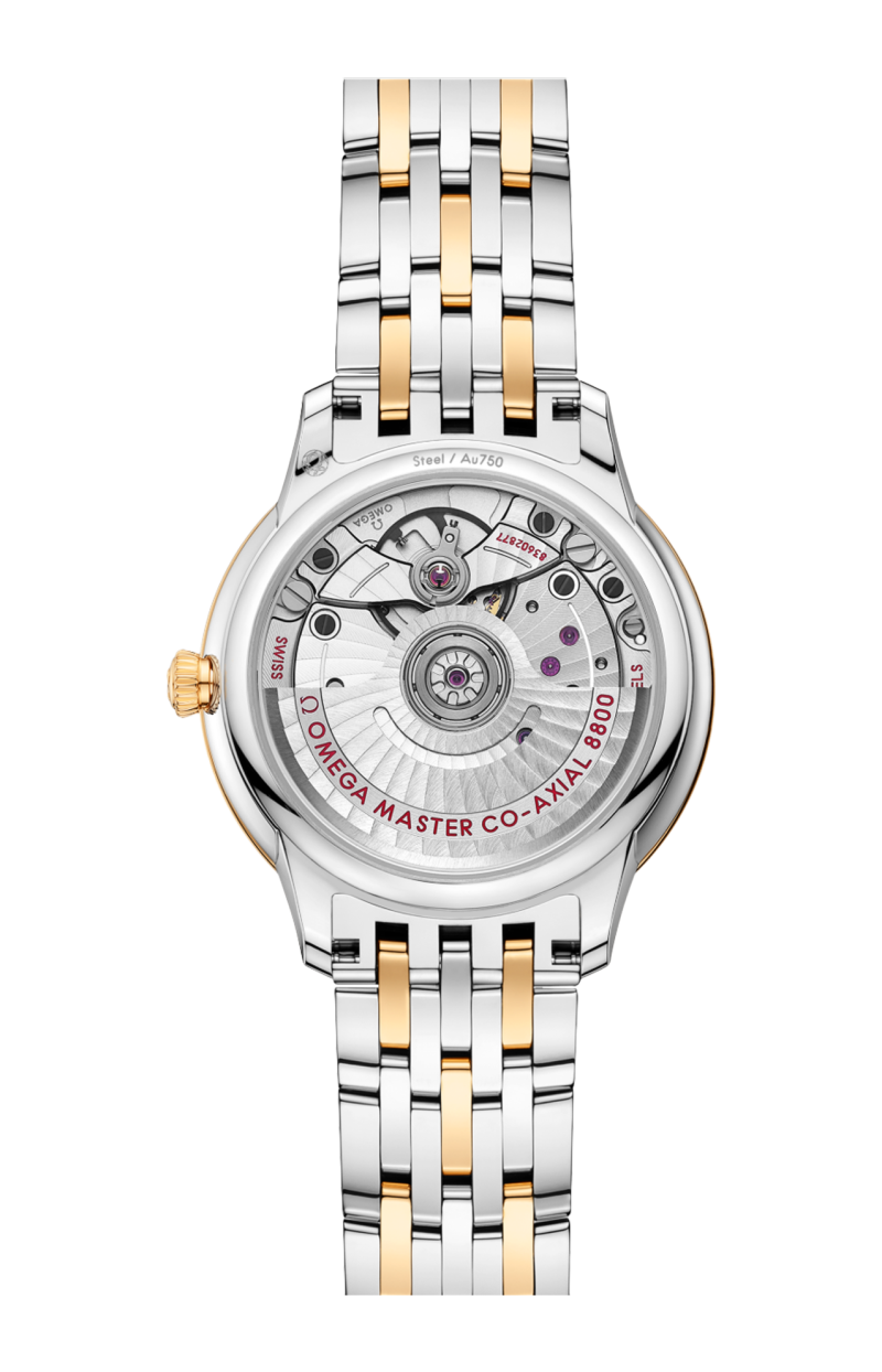 Omega | DE VILLE PRESTIGE 34 MM, ACCIAIO-ORO GIALLO SU ACCIAIO‑ORO GIALLO - 434.25.34.20.55.002 (2)